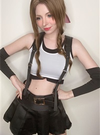 cos Peach milky - Aerith Tifa Swap(41)